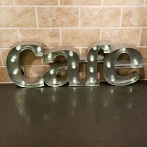CAFE Marquee Lighted Sign Decor